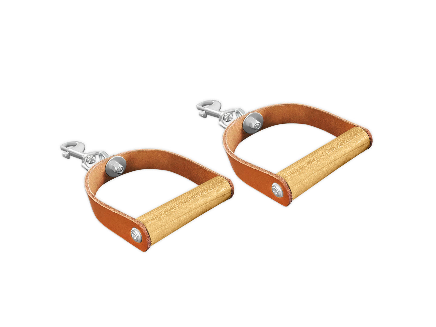 Leather Swivel Handles (Pair)